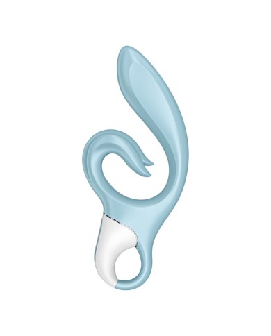 SATISFYER LOVE ME VIBRADOR RABBIT ROJO