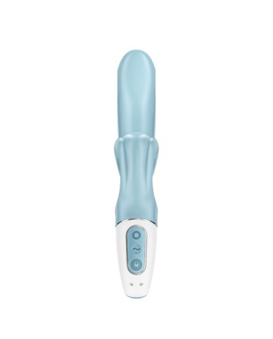 SATISFYER LOVE ME VIBRADOR RABBIT ROJO