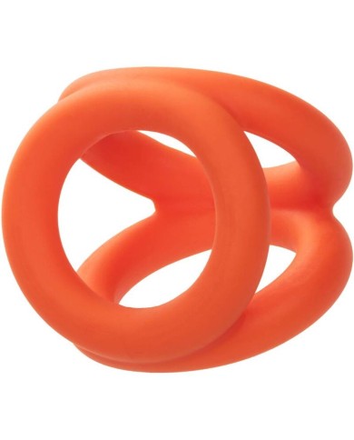 CALIFORNIA EXOTICS ALPHA TRIPLE ANILLO NARANJA