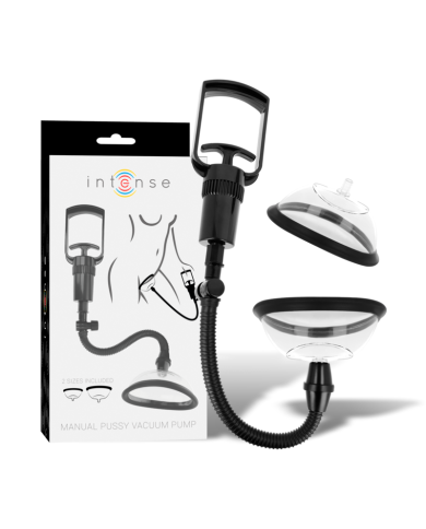 INTENSE PUMP BOMBA MANUAL VAGINAL CON DOS COPAS INTERCAMBIABLES