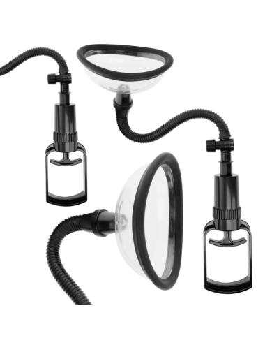 INTENSE PUMP BOMBA MANUAL VAGINAL CON DOS COPAS INTERCAMBIABLES