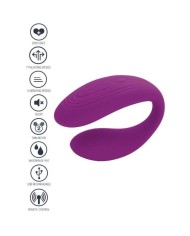 XOCOON BOUND LOVE VIBRADOR PARA PAREJAS MORADO