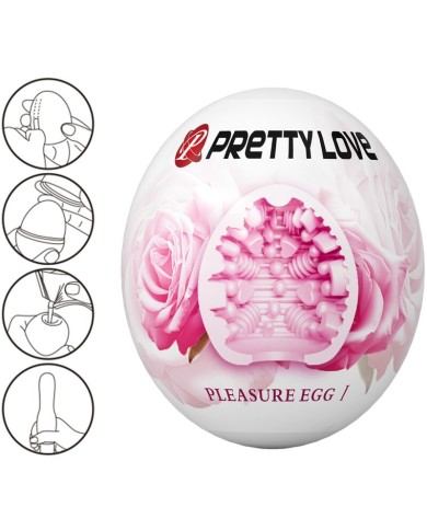 PRETTY LOVE MASTURBADOR MASCULINO HUEVO ROSA PRETTY LOVE MASTURBADOR MASCULINO HUEVO ROSA