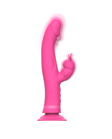 INTENSE JULIO VIBRADOR RABBIT SILICONA ROSA