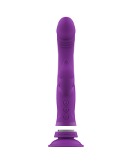 INTENSE CASANOVA VIBRADOR RABBIT SILICONA TRIPLE MOTOR MORADO