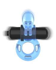 INTENSE FRY ANILLO VIBRADOR AZUL