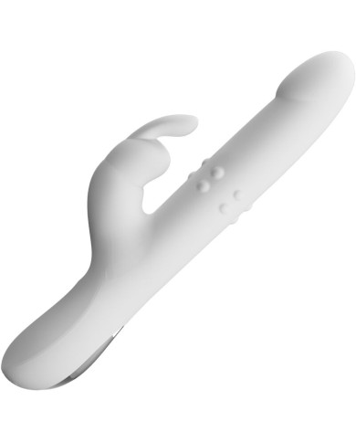 PRETTY LOVE REESE VIBRADOR CON ROTACION PLATEADO