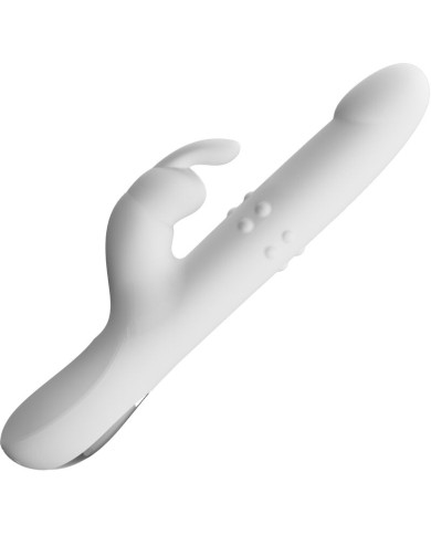 PRETTY LOVE REESE VIBRADOR CON ROTACION PLATEADO