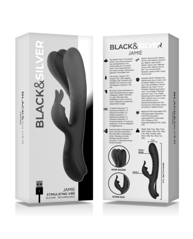 BLACKSILVER JAMIE VIBRADOR RABBIT EFECTO WAVE