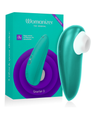 WOMANIZER STARLET 3 ESTIMULADOR CLITORIS TURQUESA