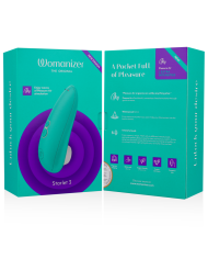 WOMANIZER STARLET 3 ESTIMULADOR CLITORIS TURQUESA