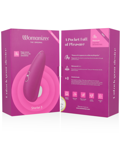 WOMANIZER STARLET 3 ESTIMULADOR CLITORIS VIOLETA