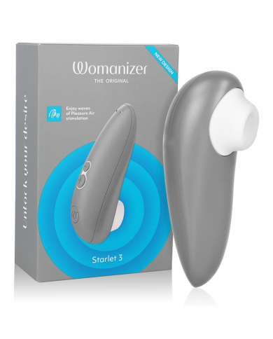 WOMANIZER STARLET 3 ESTIMULADOR CLITORIS GRIS