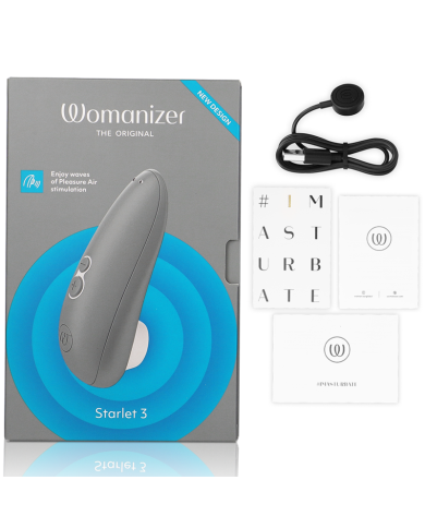 WOMANIZER STARLET 3 ESTIMULADOR CLITORIS GRIS