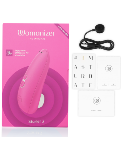 WOMANIZER STARLET 3 ESTIMULADOR CLITORIS ROSA