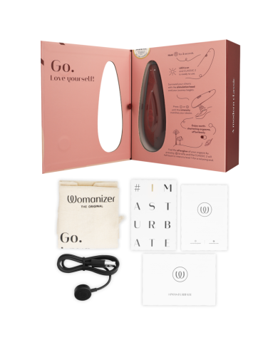 WOMANIZER CLASSIC 2 ESTIMULADOR DE CLITORIS BURDEOS