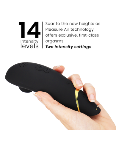 WOMANIZER PREMIUM 2 ESTIMULADOR DE CLITORIS NEGRO