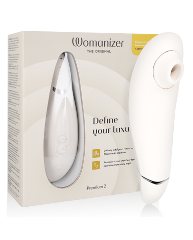 WOMANIZER PREMIUM 2 ESTIMULADOR DE CLITORIS GRIS