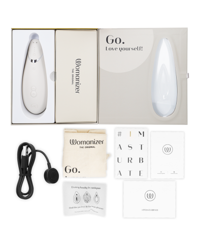 WOMANIZER PREMIUM 2 ESTIMULADOR DE CLITORIS GRIS
