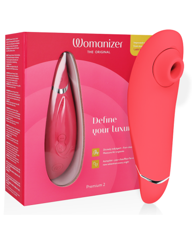 WOMANIZER PREMIUM 2 ESTIMULADOR DE CLITORIS FRAMBUESA