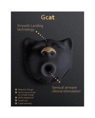 G VIBE GCAT MYSTIC SUCCIONADOR DE CLITORIS NEGRO