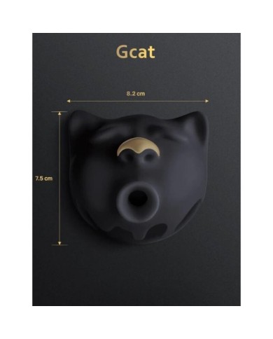 G VIBE GCAT MYSTIC SUCCIONADOR DE CLITORIS NEGRO