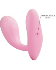 PRETTY LOVE BAIRD G SPOT 12 VIBRACIONES RECARGABLE ROSA APP