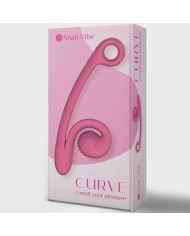 SNAIL VIBE CURVE VIBRADOR NARANJA