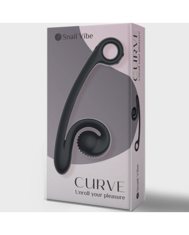 SNAIL VIBE CURVE VIBRADOR NEGRO