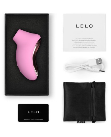 LELO SONA 2 TRAVEL MASAJEADOR SONICO DE CLITORIS ROSA