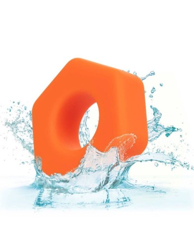 CALIFORNIA EXOTICS ALPHA ANILLO PROLONG SEXGONO NARANJA