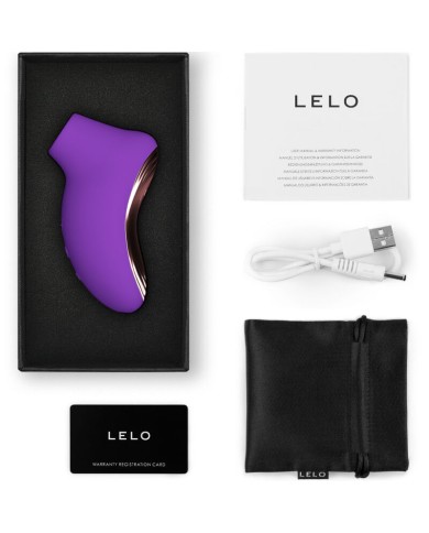 LELO SONA 2 TRAVEL MASAJEADOR SONICO DE CLITORIS MORADO