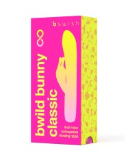 B SWISH BWILD BUNNY INFINITE CLASSIC VIBRADOR RECARGABLE SILICONA ROSA