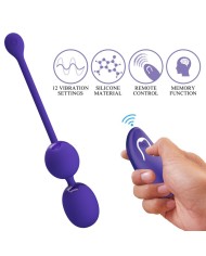PRETTY LOVE WILLIE YOUTH BOLAS CONTROL REMOTO VIBRACION VIOLETA