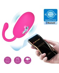 PRETTY LOVE DOREEN HUEVO VIBRADOR RECARGABLE MAGENTA CONTROL REMOTO
