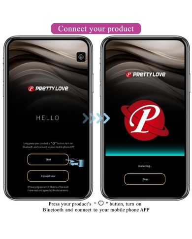 PRETTY LOVE DOREEN HUEVO VIBRADOR RECARGABLE ROSA