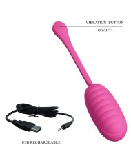 PRETTY LOVE CATALINA HUEVO VIBRADOR RECARGABLE ROSA APP GRATUITA