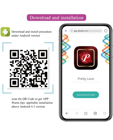 PRETTY LOVE CATALINA HUEVO VIBRADOR RECARGABLE ROSA APP GRATUITA
