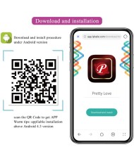 PRETTY LOVE CATALINA HUEVO VIBRADOR RECARGABLE ROSA APP GRATUITA