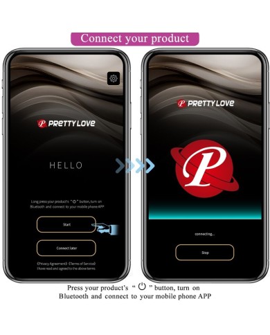 PRETTY LOVE CATALINA HUEVO VIBRADOR RECARGABLE ROSA APP GRATUITA