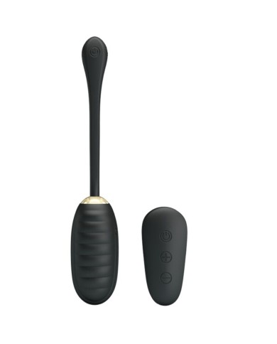 PRETTY LOVE DOREEN HUEVO VIBRADOR DE LUJO RECARGABLE NEGRO CONTROL REMOTO