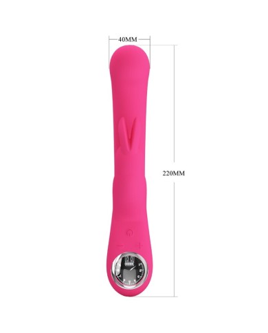 PRETTY LOVE LAMAR VIBRADOR RABBIT PUNTO G ROSA