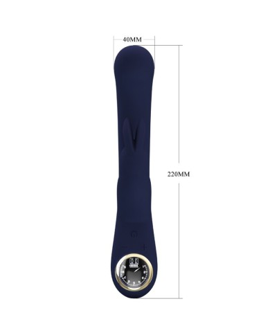 PRETTY LOVE LAMAR VIBRADOR RABBIT PUNTO G AZUL