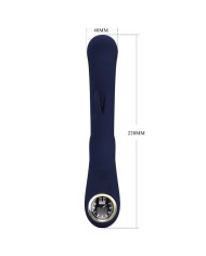 PRETTY LOVE LAMAR VIBRADOR RABBIT PUNTO G AZUL