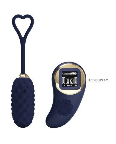 PRETTY LOVE VIVIAN HUEVO VIBRADOR CONTROL REMOTO AZUL