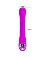 PRETTY LOVE LAMAR VIBRADOR RABBIT PUNTO G VIOLETA