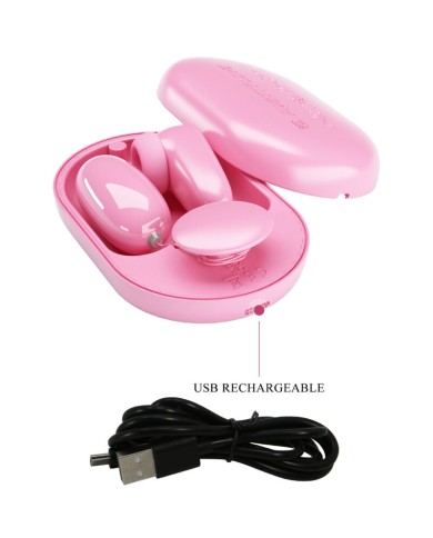 PRETTY LOVE MAGIC BOX BALA VIBRADORA ESTIMULADOR ROSA