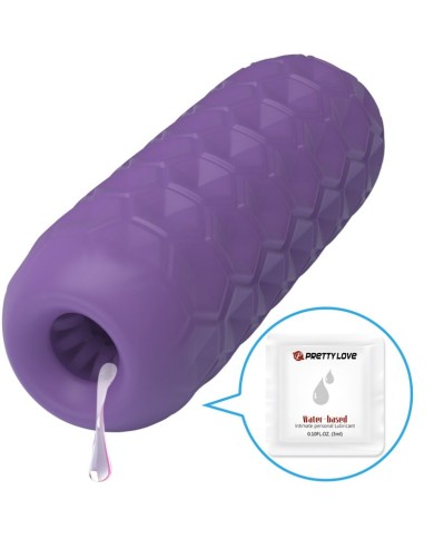 PRETTY LOVE TWIN BALLS MASTURBADOR MASCULINO MORADO