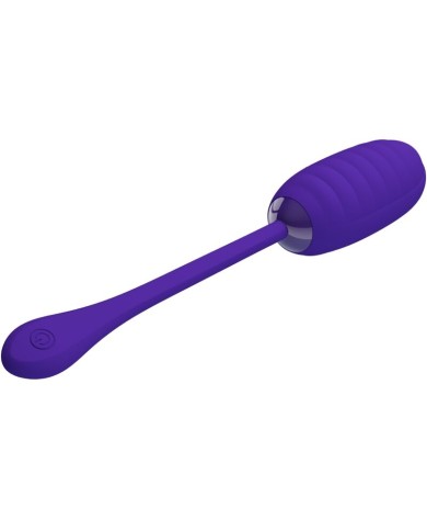 PRETTY LOVE KIRK HUEVO VIBRADOR RECARGABLE LILA