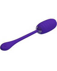 PRETTY LOVE KIRK HUEVO VIBRADOR RECARGABLE LILA